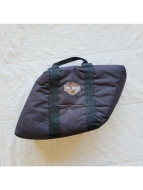 Harley-Davidson Black Canvas Trunk Saddlebag Liner
